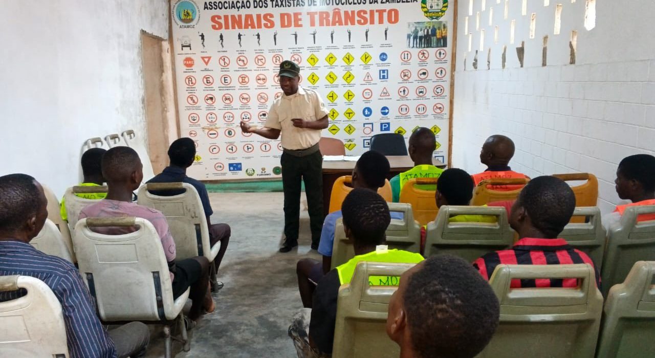 Quelimane reforça segurança rodoviária com a formação de taxistas de bicicleta